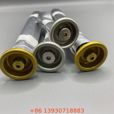 스프레이 제품용 제품-추진제 분리 장치가 있는 밸브의 암형 에어로졸 백