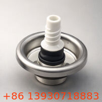 제어 된 분배를 위해 확장 된 딥 튜브와 함께 1 인치 PU 폼 에어로졸 밸브