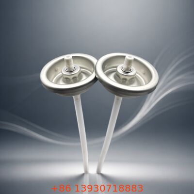 드라이 샴푸용 주석 도금 분말 미스트 에어로졸 밸브 (직립 또는 역립 사용 및 알코올 기반 제형)