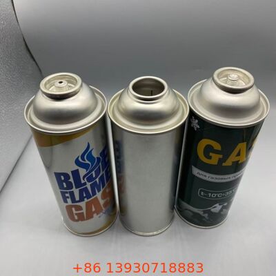 장기간 연료 저장 안정성을 위한 양철 65mm 리필형 부탄 가스 용기