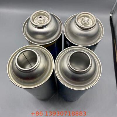 카세트 가스 고압 18-21 바 에어로졸 빈 진판 캔 65mm 57mm
