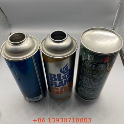 장기간 연료 저장 안정성을 위한 양철 65mm 리필형 부탄 가스 용기