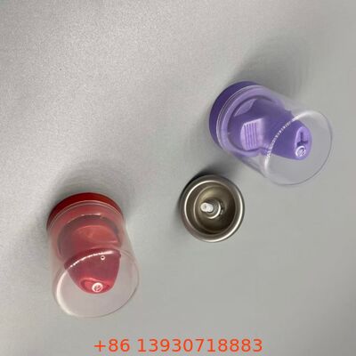 부식 내성 360도 분배 시스템으로 헤어 머세용 뒤집어진 알루미늄 에어로솔 스프레이 밸브